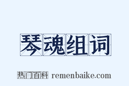 琴魂组词是什么意思的图片